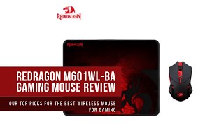 Redragon M601WLBA Gaming Mouse Review – Our Top Picks for the Best Wireless Mouse For Gaming [upl. by Elka]