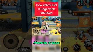 How Defeat Gol DRoger With Whitebeard 😤  One Piece Bounty Rush  OPBR [upl. by Annehcu]