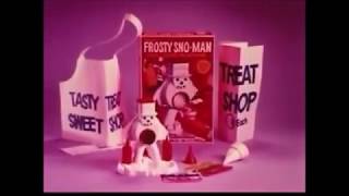 Frosty SnoMan SnoCone Machine from Hasbro 1960s [upl. by Ssirk]