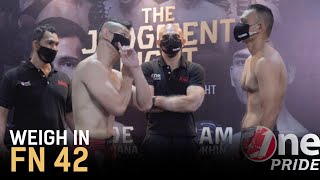 Rudy Ahong Terima Jadi Tukang Urut Alex Munster Ungkap Telah Latihan di Gunung  Weigh In FN 42 [upl. by Rekcut]