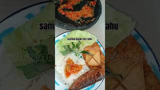 SAMBAL BAJAK ‼️ LELE TAHU BELAH shorts sambalbajak masakansimple resepsambal [upl. by Ahseki]