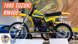 A look at the 1980 Suzuki RM400 with Ron Huegli [upl. by Fania]