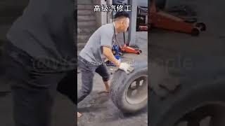 Tire installation process [upl. by Ahselat]