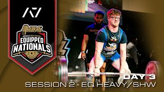 2024 USA Powerlifting Equipped Nationals  Day 3  Session 2 [upl. by Cyd]