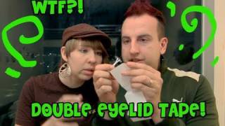 WTF  Double Eyelid Tape [upl. by Mascia]