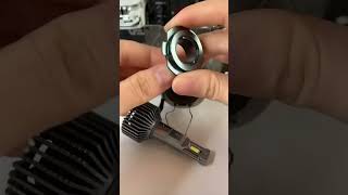 How to install the LED headlight H7Dont miss this videoledlights viralshorts [upl. by Itteb347]