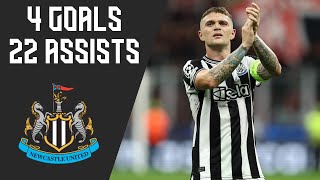 Kieran Trippier All 26 Goals and Assists for Newcastle United [upl. by Wemolohtrab]