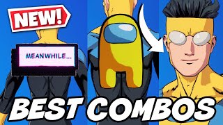 BEST COMBOS FOR NEW INVINCIBLE SKIN FORTNITE X INVINCIBLE  Fortnite [upl. by Ranee96]