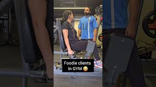 Foodie Client in Gym 😂  Diet Plan Ki Baar Baar Baatein Par Follow Nahi Karte 🍕🥗 [upl. by Dacie105]