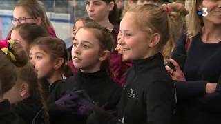 Caen les stars françaises du patinage à la rencontre de leur public [upl. by Labors9]