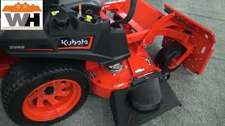 Kubota 200 Series Zero Turn 54quot Riding Lawn Mower [upl. by Ahsienak]