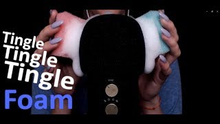 ASMR  Hair mousse  Tingle tingling tingles  Blue Yeti [upl. by Akcire708]