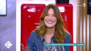 Carla Bruni dévoile son nouvel album  C à Vous  08102020 [upl. by Alurta464]