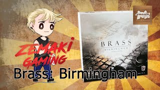 Brass Birmingham Review เกมเศรษฐศาสตร์ที่ทุกคนเกี่ยวโยงกัน [upl. by Assela]