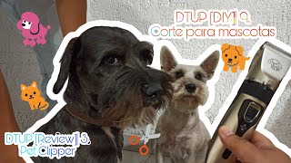 DIY 9 🐩CÓMO CORTARLE 💇 EL PELO A UN PERRITO🐕 REVIEW 3 🐶PETCLIPPER 🐾 DTUP [upl. by Annairam]