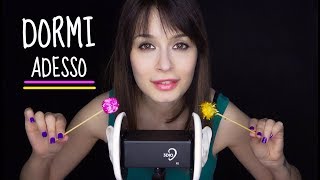 Per DORMIRE SUBITO Solletico al cervello  ASMR PON PON [upl. by Marten761]