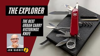 The Victorinox Explorer  the best urban carry Victorinox knife [upl. by Nannahs]