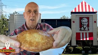 German tries the Pot Pie from Kentucky Fried Chicken [upl. by Zere]