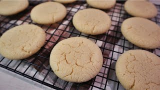 Easy Condensed Milk Cookies  Just 5 INGREDIENTS  Soft and Chewy [upl. by Ahsilek85]