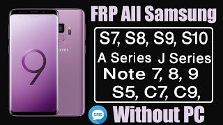 Samsung C9 Pro C9000 Oreo 80 FRP Lock Bypass Done [upl. by Neelloj]