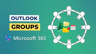 How to Create a Group in Outlook  Shared Files Calendar OneNote between Members [upl. by Nariko]