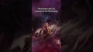 🖼️ Relleno generativo con Photoshop photoshop iagenerativa lol leagueoflegends adobe shorts [upl. by Kampmann]