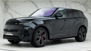 2023 Range Rover Sport P400 Autobiography  Santorini Black  Walkaround amp Interior 4K [upl. by Figone770]