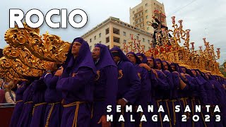 Rocío  Procesión  Martes Santo  Semana Santa Málaga 2023  Holy Week  Malaga Spain 4K [upl. by Benedict]