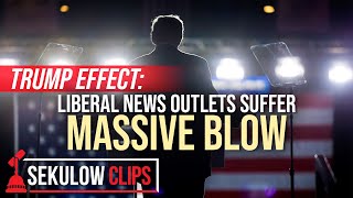 TRUMP EFFECT Liberal News Outlets Suffer Massive Blow [upl. by Eihtur438]