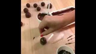 How to Dip the Perfect Truffle  Tutorial by CandiQuik [upl. by Anoi]