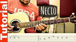 Necio Tutorial guitarra acustica [upl. by Neyud]