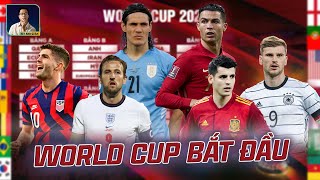 BỐC THĂM WORLD CUP 2022 BẢNG TỬ THẦN XUẤT HIỆN MESSI VÀ RONALDO BAO GIỜ SẼ GẶP NHAU [upl. by Rexer999]