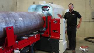 Overview of RMT Pipe Spool Master 32 Pipe Beveling Facing and Threading Lathes [upl. by Rebmetpes]