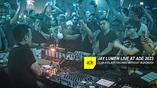 Jay Lumen live at ADE 2023  Club Atelier  Techno Without Borders  Amsterdam [upl. by Leunas413]