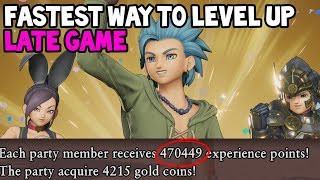 Dragon Quest XI Fastest Way To LEVEL UP Guide Late Game Easy EXP Farm [upl. by Dunning]