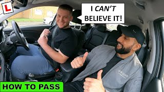 Learner Demonstrates How to PASS A DRIVING TEST [upl. by Aikehs]