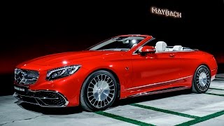 Maybach SClass S650 Cabriolet 2017 DESIGN [upl. by Enilec]