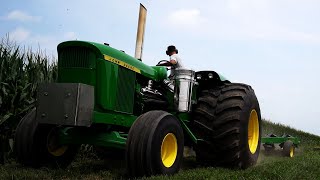 Plow Testing with Three John Deere Repowers and an 1150 Versatile [upl. by Noiro]