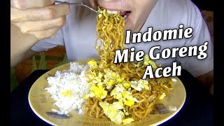 ASMR Eating Sound  Lets Eat Indomie Goreng Aceh [upl. by Aenel149]