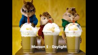 Daylight  Maroon 5 Version Chipmunks [upl. by Linnie]