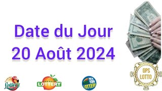 Date du Jour 20 Août 2024 [upl. by Gunner]