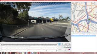 brief introduction to the dash camera playback software registrator viewer [upl. by Lednyc433]