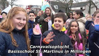 Carnavalsoptocht Sint Martinusschool Millingen [upl. by Nairrad]