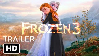 FROZEN 3 2023 Animated Teaser Concept Trailer  Idina Menzel Kristen Bell Disney Elsa Kids Movie [upl. by Lleder]