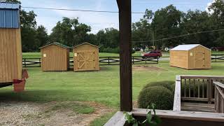 Omni Buildings Byron GA  Carolina Carports amp Yoder’s Storage Buildings [upl. by Nnylav27]