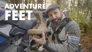 How To Position and Protect Your Feet for Adventure Motorcycling  Avoid Injury with the Proper Gear [upl. by Nosemyaj]