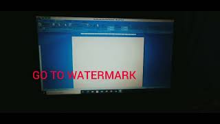 Adding a watermark in MS Office 2007 [upl. by Nerrad]