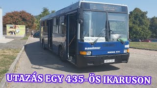 UTAZÁS EGY BPO551ES IKARUS 435EL [upl. by Teevens]