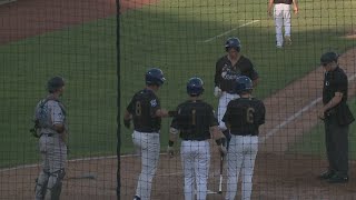 Quad Cities River Bandits fall to Beloit Sky Carp in game 5 of 6game series [upl. by Nan]