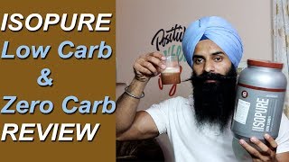 ISOPURE LOW CARB Review in Hindi  Natures Best Isopure Pros amp Cons [upl. by Darwin744]